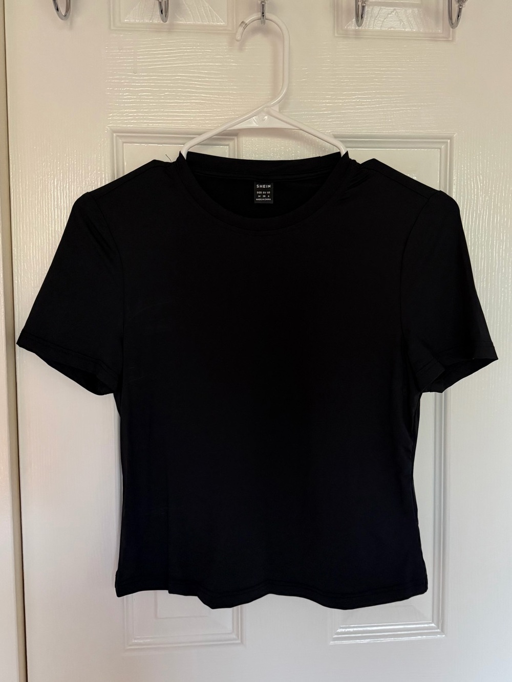 SHEIN Black Crop Top